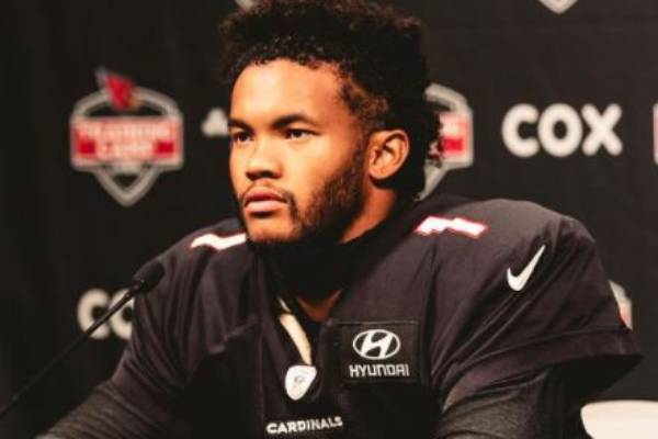 Kyler Murray Famous American Football Player.