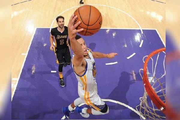 Stephen Curry has won the NBA MVP award twice.