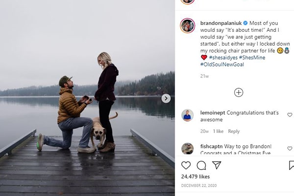 Brandon Palaniuk's Girlfriend