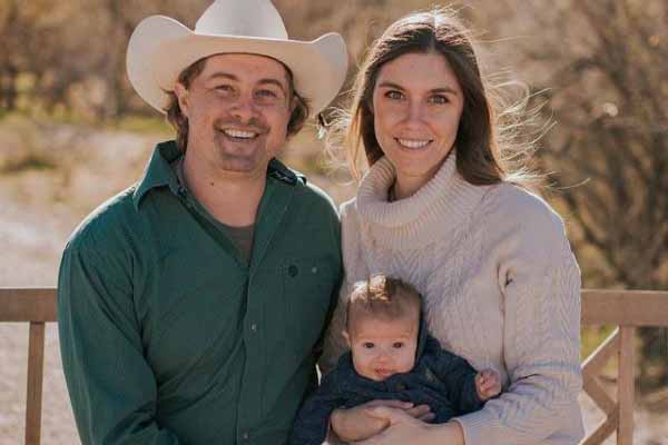 Toja Ellison Husband, Brady Ellison and son