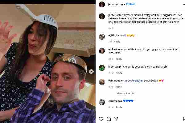 Jazz Charton Husband Kieran Culkin