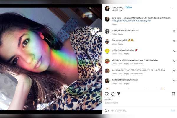 Rico Toress' daughter Natalia Torres