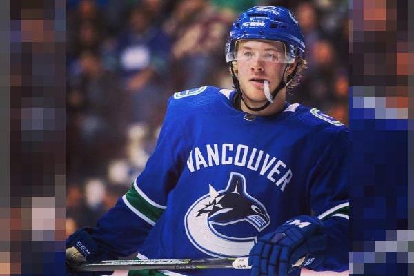 HBD Brock Boeser February 25th 1997: age 22  Hot hockey players, Hockey  hair, Vancouver canucks
